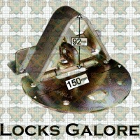 Xtra Lok 2Aext Roller Door Anchor - Semi Circular Plate 4