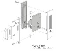 Cavity Sliding Door Lock LG300 5