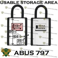 Abus Key Garage 797 with shackle 2