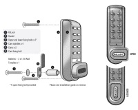 Kitlock KL1200 Electronic Cabinet Lock 3