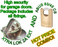 Xtra Lok 2A EXT & Abus 83/45 Closed Shackle Padlock