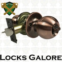 Carbine Antique Bronze Lockset  3