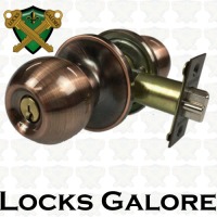 Carbine Antique Bronze Lockset  4