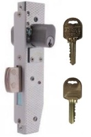 Brava Short Backset Mortice Lock with 22mm Bolt on Ilco IP8 Restricted Keys