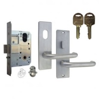 Kaba MS2 Mortice Entrance Lock Kit 600 Series Square End On IP8 Restricted Keys