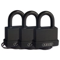 Abus 70/45 Expedition Padlock 3 Pack
