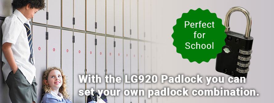 Smart LG920 Combination Padlock - Set Your Own Padlock Combination
