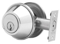 Carbine alb Double Cylinder Deadbolt