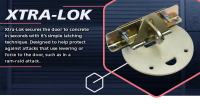 Xtra Lok 2A Roller Door Anchor Semi Circular Plate 4