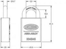 Lockwood Victorian Power Industry Padlock 2