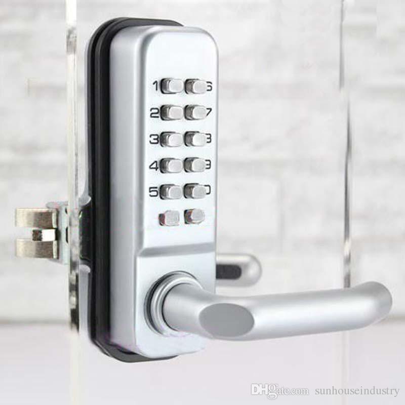 Sliding Bolt Style Combination Lock Bolt Lock Gate Locks Keyless Door Lock
