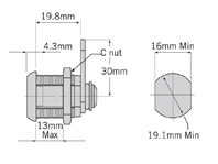 Camlock AL 19mm Type E Male Adaptor x Hose Tail - Irrigation Shop New