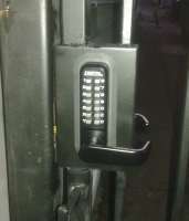 Steel weld on Box for Gates to suit 2835 Digital Lock 3