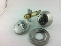 Carbine alb Single Cylinder Deadbolt 2