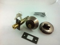 Carbine alb Single Cylinder Deadbolt 4