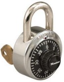 Master Dial Combination School Padlock 1525 