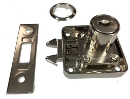 Tambour Door Lock Silver Locks Galore