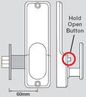 ATLAS LG200 GREEN Digital Lockset 5