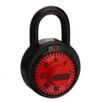 Abus 78KC/50 Combination Padlock 78KC50NKA507 Red Dial School Locker