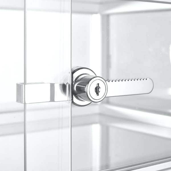 uxcell Cabinet Showcase Drawer Window Case Sliding Glass Door Safety Lock