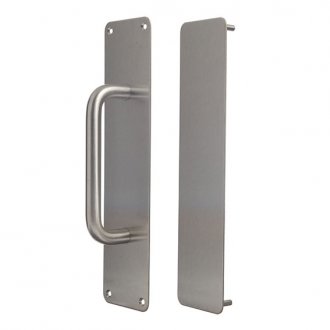 Dorma Push Pull Handle Plate Back To Back 75mm Wide Dorma 375
