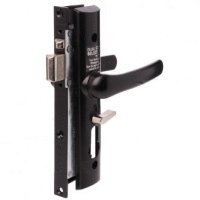 Yale Quattro hinged security door lock replaces Whitco Tasman MKlll Black
