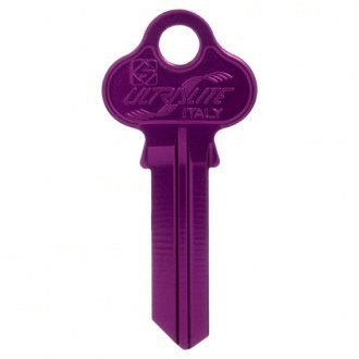 Silca Ultralite C4 Purple Coloured Keys - Locks Galore