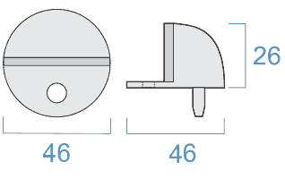 Dorma Door Stop 2290 Snp Locks Galore
