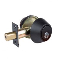 Brava Urban Double Cylinder Deadbolt D3X92B Matt Black