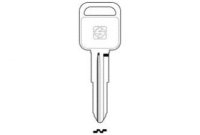 Automotive Key Blank GM15