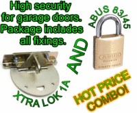 Xtra Lok 1A & Abus 83/45 Padlock