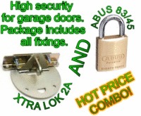 Xtra Lok 2A & Abus 83/45 Padlock