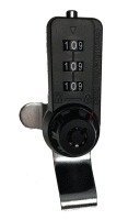 Atlas Lock 7440 Black Combination Cam Lock