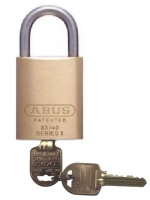 Restricted Ilco IP8 Key Abus Padlock 83IB/40