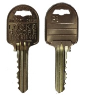 Restricted Ilco IP8 Key Abus 83/50 Padlock 2