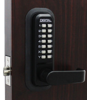 Lockey 2835 Digital Lockset Black