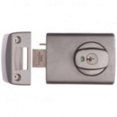 Lockwood 001 Double Cylinder Deadlatch with Metal Frame Strike 2