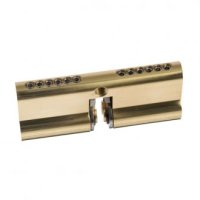 Brava Urban Tri-lock Cylinder LW5 KD Polished Brass & Rekeyable 2