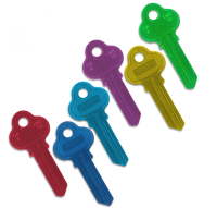 Coloured LW4 Mixed Coloured JMA Keys