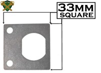 Mounting plate for Cam lock