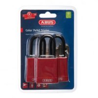 Abus Lockout Padlock Red Triple Pack