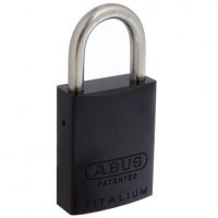 Abus 83/40 Black Padlock 25mm Shackle