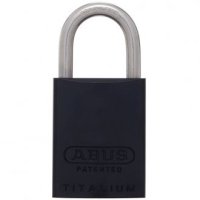 Abus 83/40 Black Padlock 25mm Shackle 2
