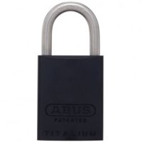 Abus 83/40 Black Padlock 25mm Shackle 2