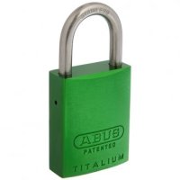 Abus 83/40 Green Padlock 25mm Shackle