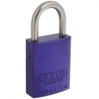 Abus 83/40 Purple Padlock 25mm Shackle