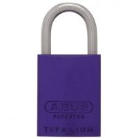 Abus 83/40 Purple Padlock 25mm Shackle 2