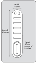 Codelock KL1000 Horizontal Right Handed Electronic Cabinet Lock 2