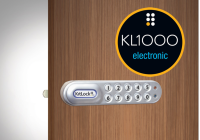 Codelock KL1000 Horizontal Right Handed Electronic Cabinet Lock