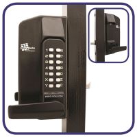 Borg Digital Gate Lock Marine Grade Pro Black 3400 Lever ECP 2